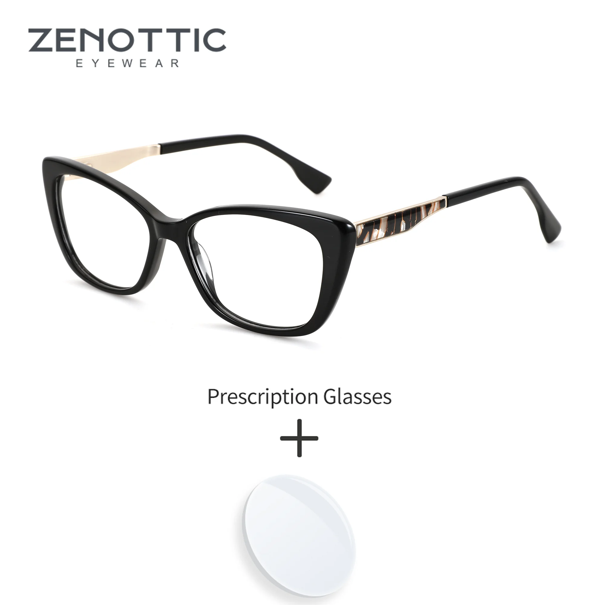 ZENOTTIC M Size Cat Eye Glasses For Women Acetate Frame Progressive Multifocal Lenses With Photochromic
ZENOTTIC M Size Cat Eye Glasses For Women Acetate Frame Progressive Multifocal Lenses With Photochromic