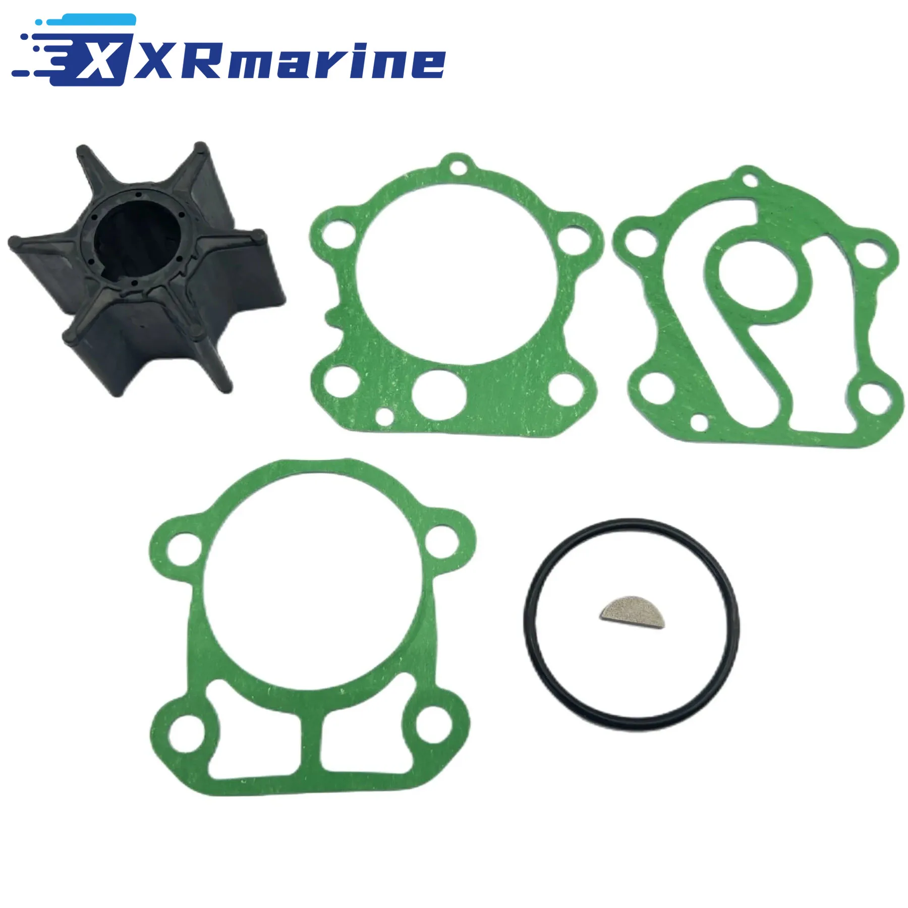 Water Pump Impeller with Key Gaskets & O-Ring for Yamaha 75 80 90 100 HP Outboard Engine 67F-44352-00 18-3042
Water Pump Impeller with Key Gaskets & O-Ring for Yamaha 75 80 90 100 HP Outboard Engine 67F-44352-00 18-3042
