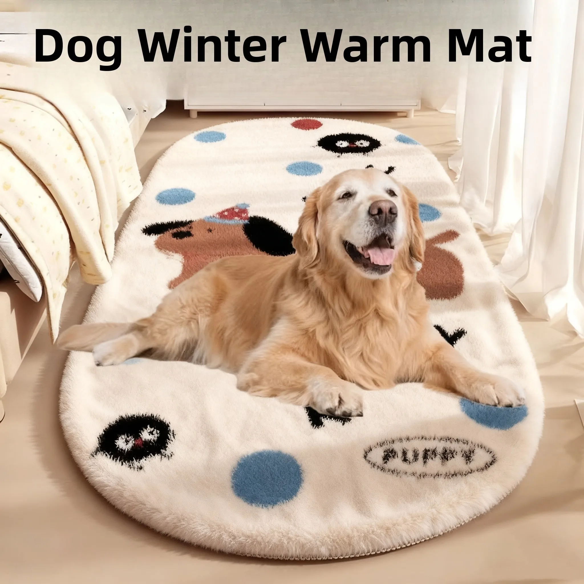 Thiened Fce Dog Blanket Warm S Mat for Large Medium Dogs Side Bed Autumn Winter Pet Home Cozy Dog Bed Mat
Thiened Fce Dog Blanket Warm S Mat for Large Medium Dogs Side Bed Autumn Winter Pet Home Cozy Dog Bed Mat