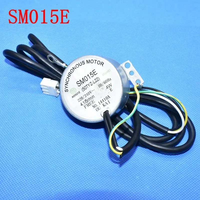 new original for Midea Aux Air conditioning drift swing wind motor stepping motor SM015E(50TYZ-L22) AC220-240V parts
new original for Midea Aux Air conditioning drift swing wind motor stepping motor SM015E(50TYZ-L22) AC220-240V parts