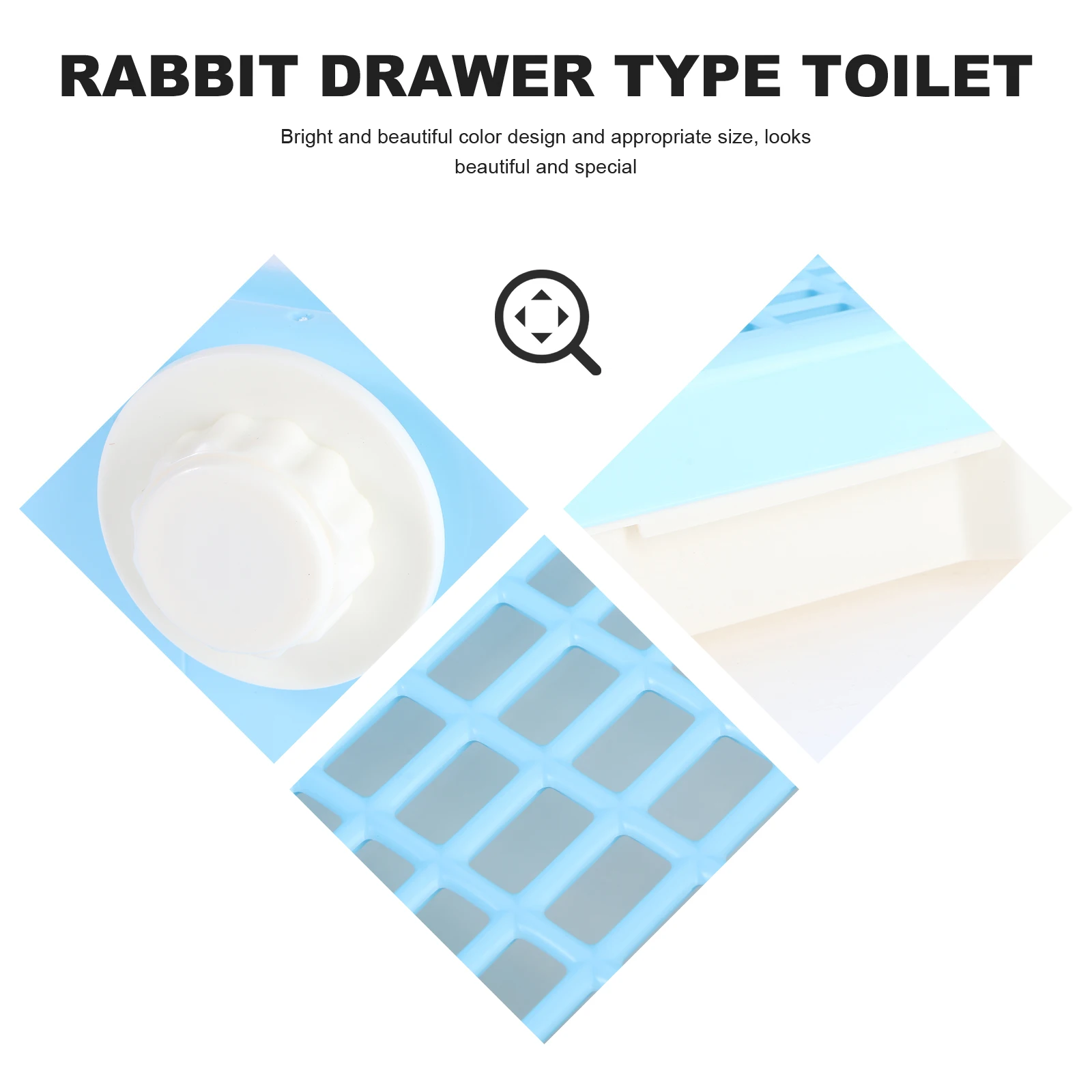 1pc Pet Rabbit Drawer Toilet Bright Color Anti-Tipping Plastic Cage Accessory Easy Clean Bunny Bed Pan For Home Use Pet Supplies
1pc Pet Rabbit Drawer Toilet Bright Color Anti-Tipping Plastic Cage Accessory Easy Clean Bunny Bed Pan For Home Use Pet Supplies