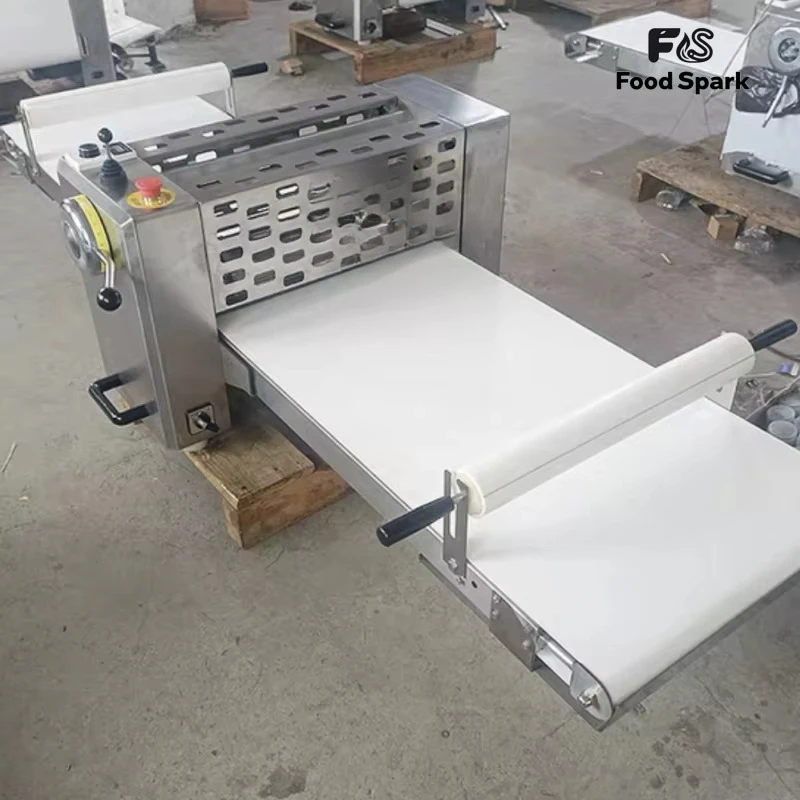 Electric Dough Roller Sheeter Tabletop Machine For Desktop Bread And Puff Pastry Sheet Shortening Making
Electric Dough Roller Sheeter Tabletop Machine For Desktop Bread And Puff Pastry Sheet Shortening Making