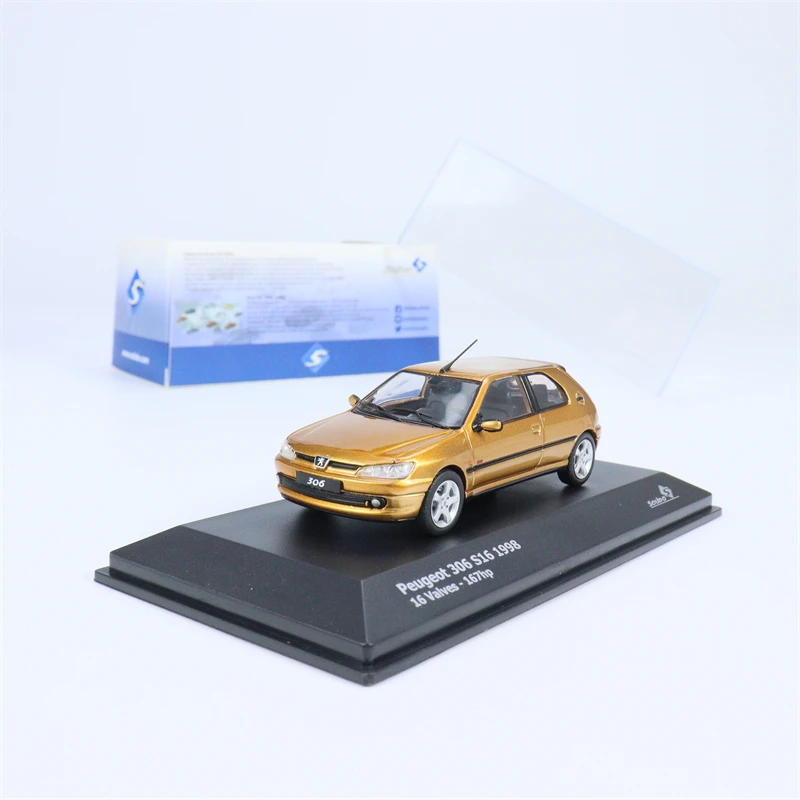 SOLIDO 1:43 Scale Peugeot 306 S16 Simulation Alloy Car Model Collectible Toy Gift Souvenir Display Ornament
SOLIDO 1:43 Scale Peugeot 306 S16 Simulation Alloy Car Model Collectible Toy Gift Souvenir Display Ornament