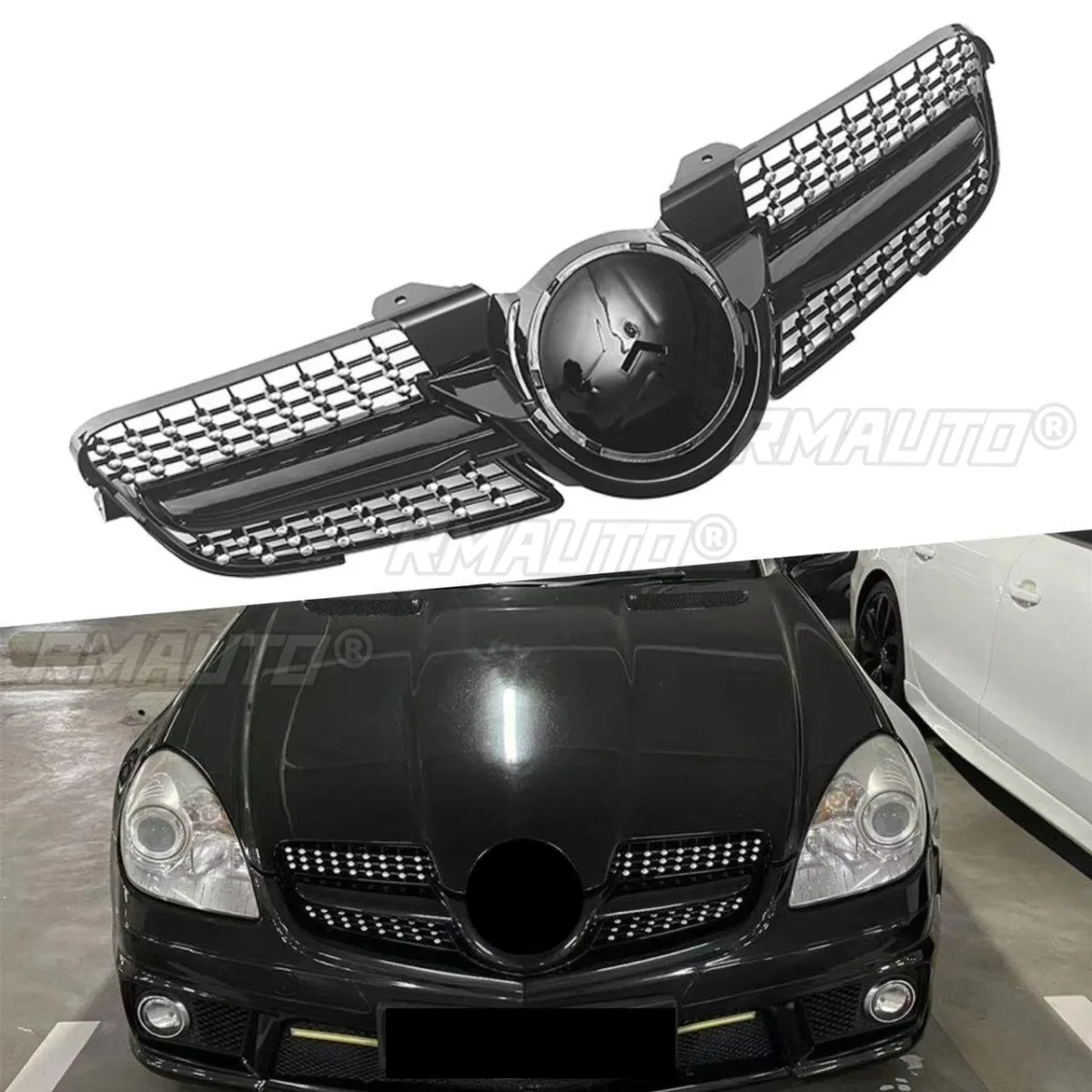 Car Bumper Grill Decorative Strips Racing Grille Body Kit Front Bumper Grill For Mercedes Benz SLK class R171 2008-2010
Car Bumper Grill Decorative Strips Racing Grille Body Kit Front Bumper Grill For Mercedes Benz SLK class R171 2008-2010