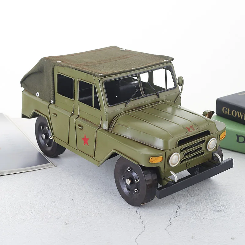 Beijing Jeep Army Green Alloy Model Simulation Car Decoration Collection Vehicle Military Simulation Alloy Car Model Decoration
Beijing Jeep Army Green Alloy Model Simulation Car Decoration Collection Vehicle Military Simulation Alloy Car Model Decoration