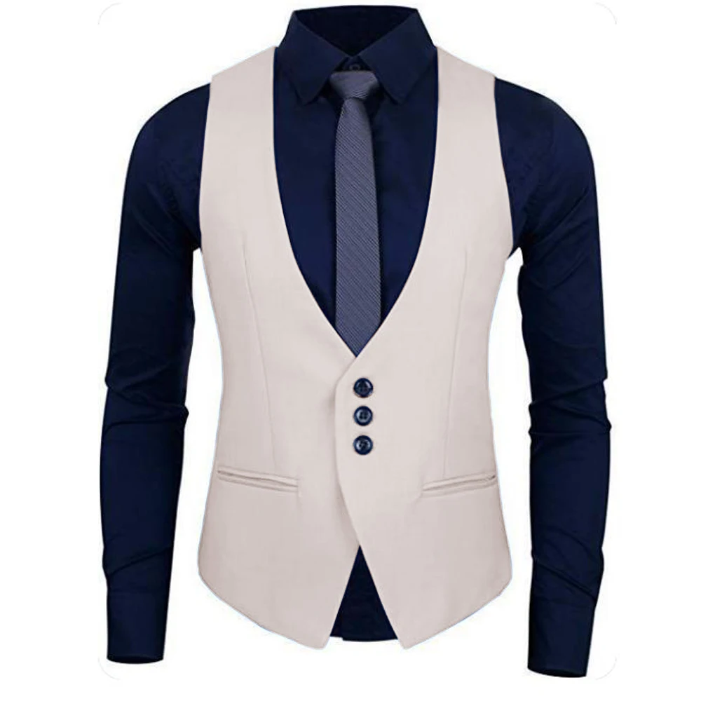 Single-breasted Elegant Suits for Men V-neck Social Vest Men's Suit Vest Male Vests Dress Up Man Best Blazer Clothing
Single-breasted Elegant Suits for Men V-neck Social Vest Men's Suit Vest Male Vests Dress Up Man Best Blazer Clothing