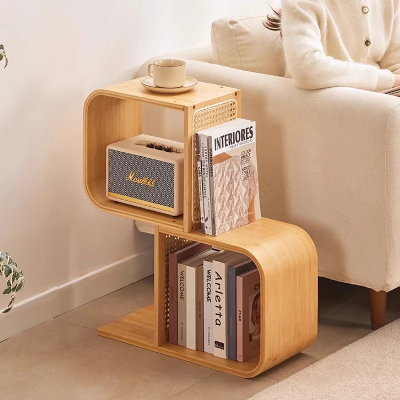  Напольная книжная полка в форме ротанга, многоуровневый шкаф для хранения большой емкости, креативный органайзер для домашнего декора, современный бамбуковый дисплей
Напольная книжная полка в форме ротанга, многоуровневый шкаф для хранения большой емкости, креативный органайзер для домашнего декора, современный бамбуковый дисплей