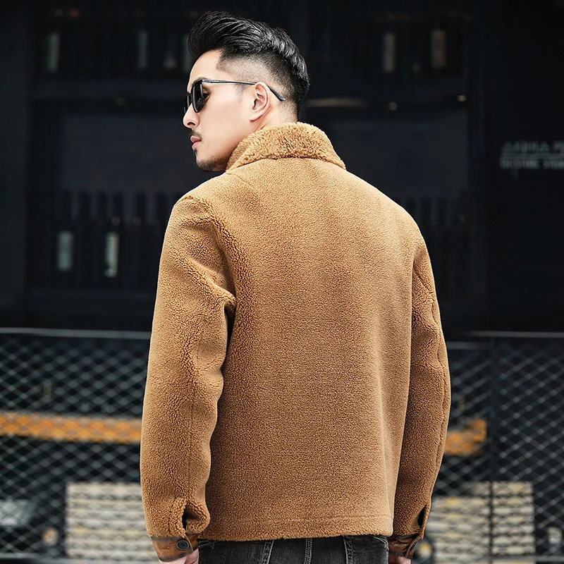 Fur Coat Men 2023 Real Sheep Shearing Wool Mens Winter Jacket Korean Plus Size Coats Campera Hombre YM1301 KJ3372
Fur Coat Men 2023 Real Sheep Shearing Wool Mens Winter Jacket Korean Plus Size Coats Campera Hombre YM1301 KJ3372