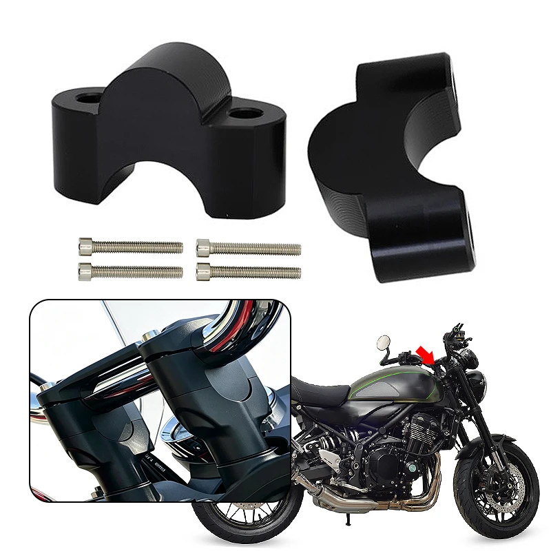 For KAWASAKI Z900RS Z900 RS 2018-2023 Motorcycle Handle Bar Rised Up Extend Kit Z 900RS Z 900 RS Handlebar Riser Clamp Adapter
For KAWASAKI Z900RS Z900 RS 2018-2023 Motorcycle Handle Bar Rised Up Extend Kit Z 900RS Z 900 RS Handlebar Riser Clamp Adapter