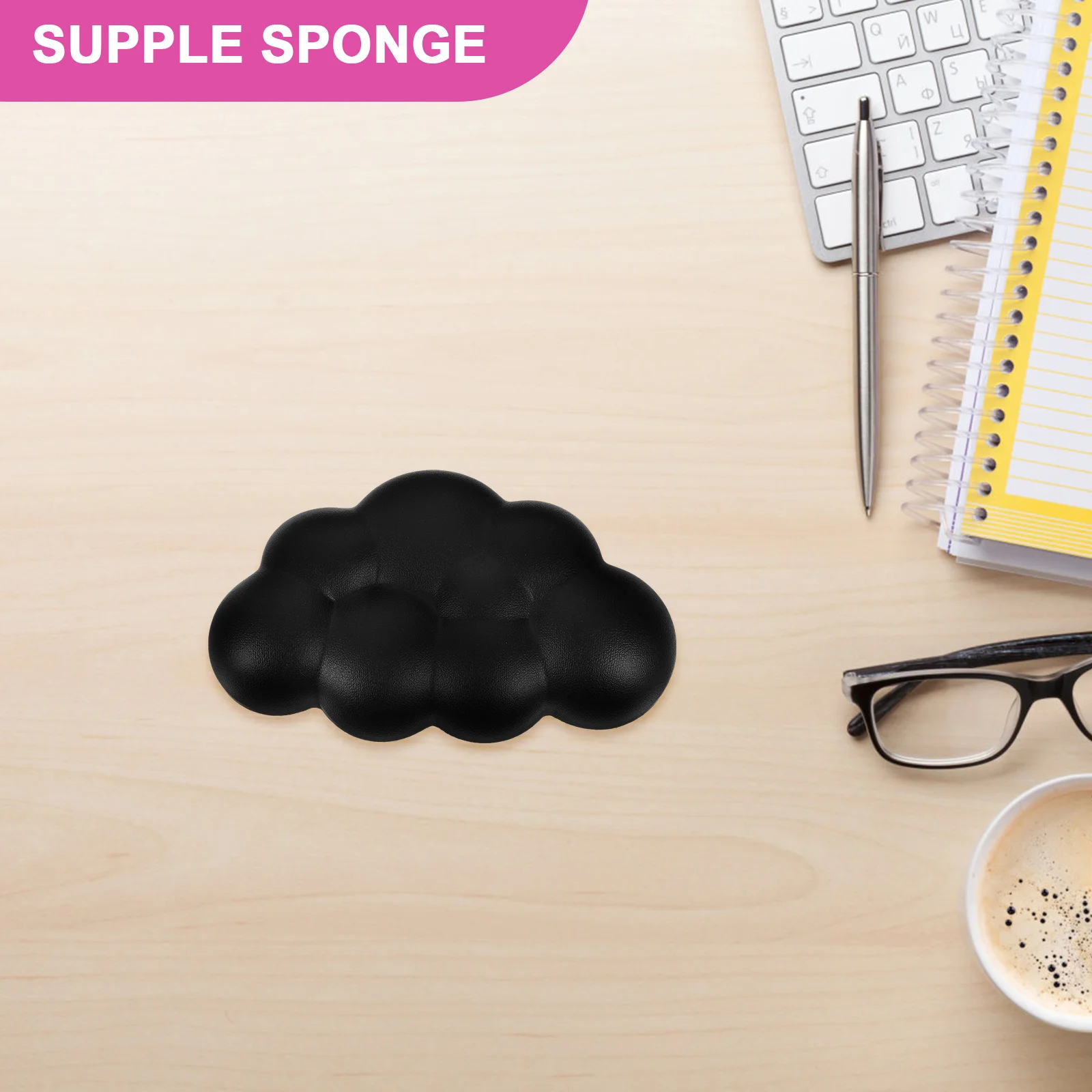 Wrist Rest Keyboard Supple Sponge PU Material Comfortable Level Soft Elasticity Perfect for Office Use Wrist Rest Keyboard