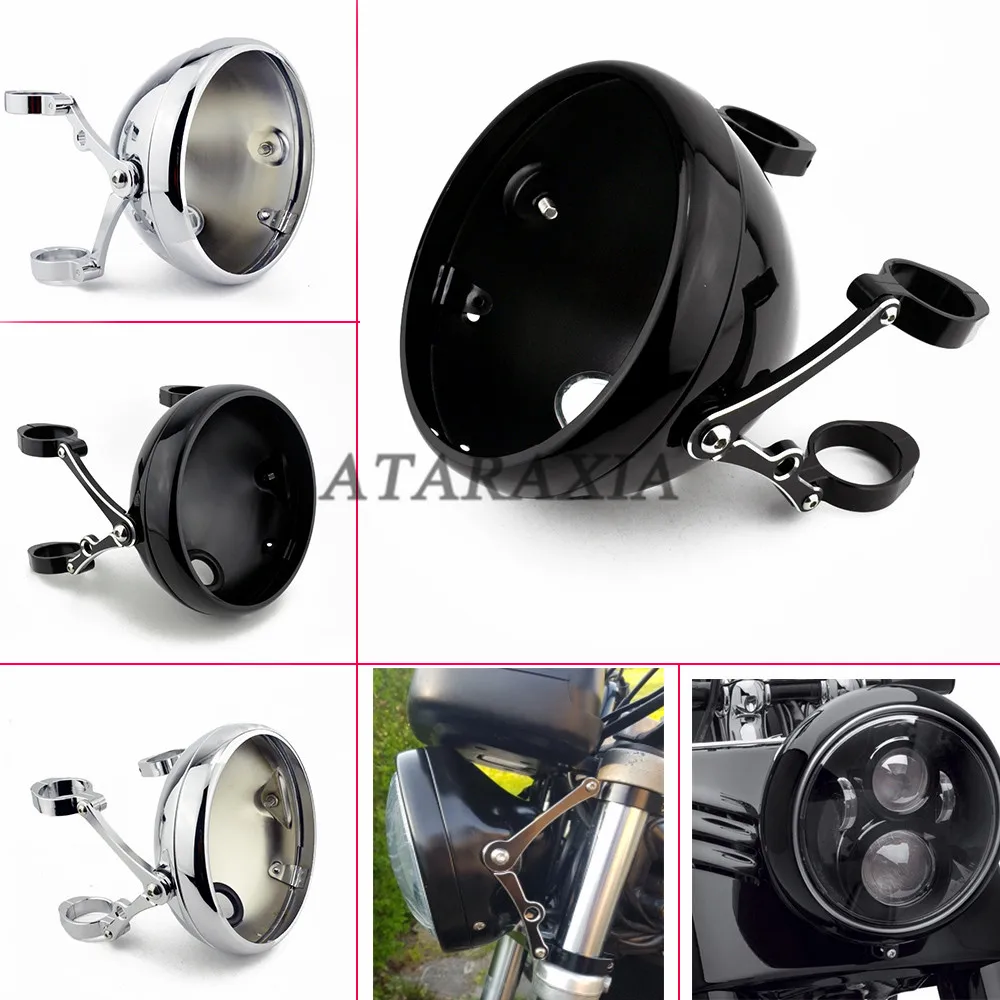 7" Bike Outside Shell LED Headlight HeadLamp Housing Cover Bucket Headlight Adjustable Mount Bracket 7Inch HeadLight Lamp House
7" Bike Outside Shell LED Headlight HeadLamp Housing Cover Bucket Headlight Adjustable Mount Bracket 7Inch HeadLight Lamp House