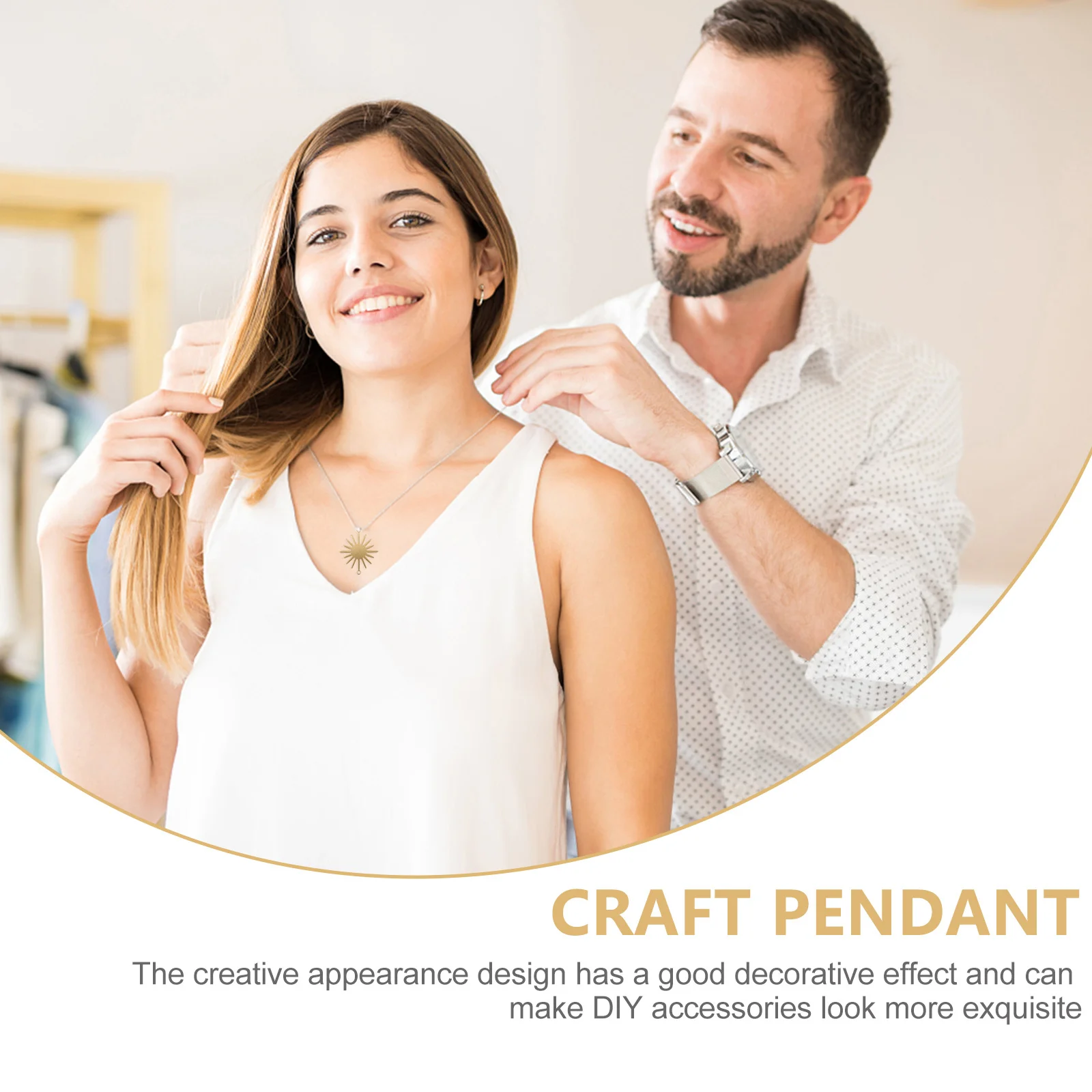 50Pcs Sunflower Pendant Craft Charms Durable Necklace Bracelet Decorations Craft Pendant DIY Charms Bracelet Charm
50Pcs Sunflower Pendant Craft Charms Durable Necklace Bracelet Decorations Craft Pendant DIY Charms Bracelet Charm