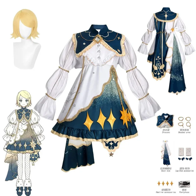 Kagamine Rin Cosplay Anime RIN Costume Dress Uniform Game Halloween Party Women Clothing 2026
Kagamine Rin Cosplay Anime RIN Costume Dress Uniform Game Halloween Party Women Clothing 2026
