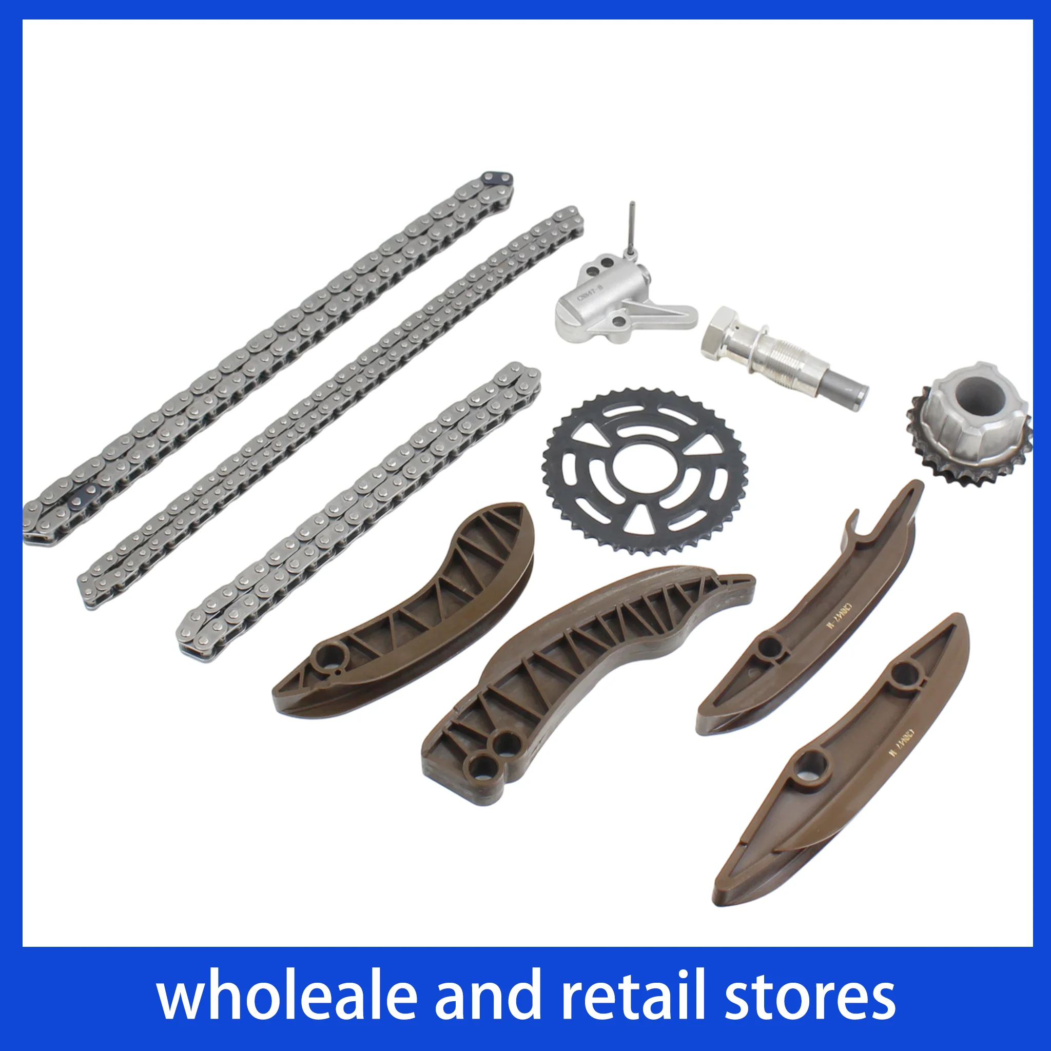 N47 A timing system set 13528589971 13528573159 13528580559 11318509926 11318578943 for BMW cars 2.0T DIESEL
N47 A timing system set 13528589971 13528573159 13528580559 11318509926 11318578943 for BMW cars 2.0T DIESEL