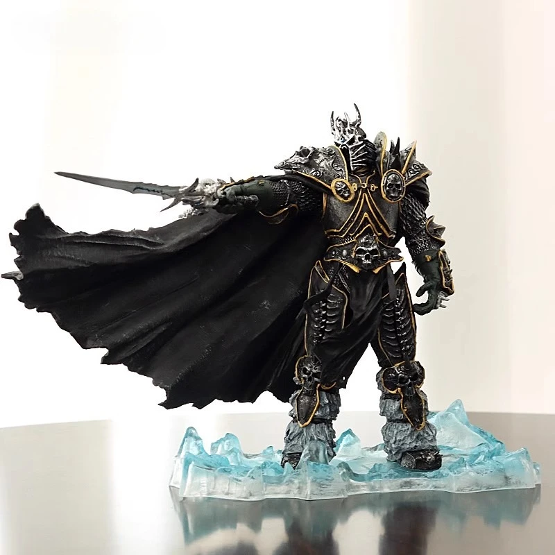 22cm Game WOW Character DC7 Fall of The Lich King Arthas Menethil Action Figure Model PVC Statue Collectible Model Kids Gift
22cm Game WOW Character DC7 Fall of The Lich King Arthas Menethil Action Figure Model PVC Statue Collectible Model Kids Gift