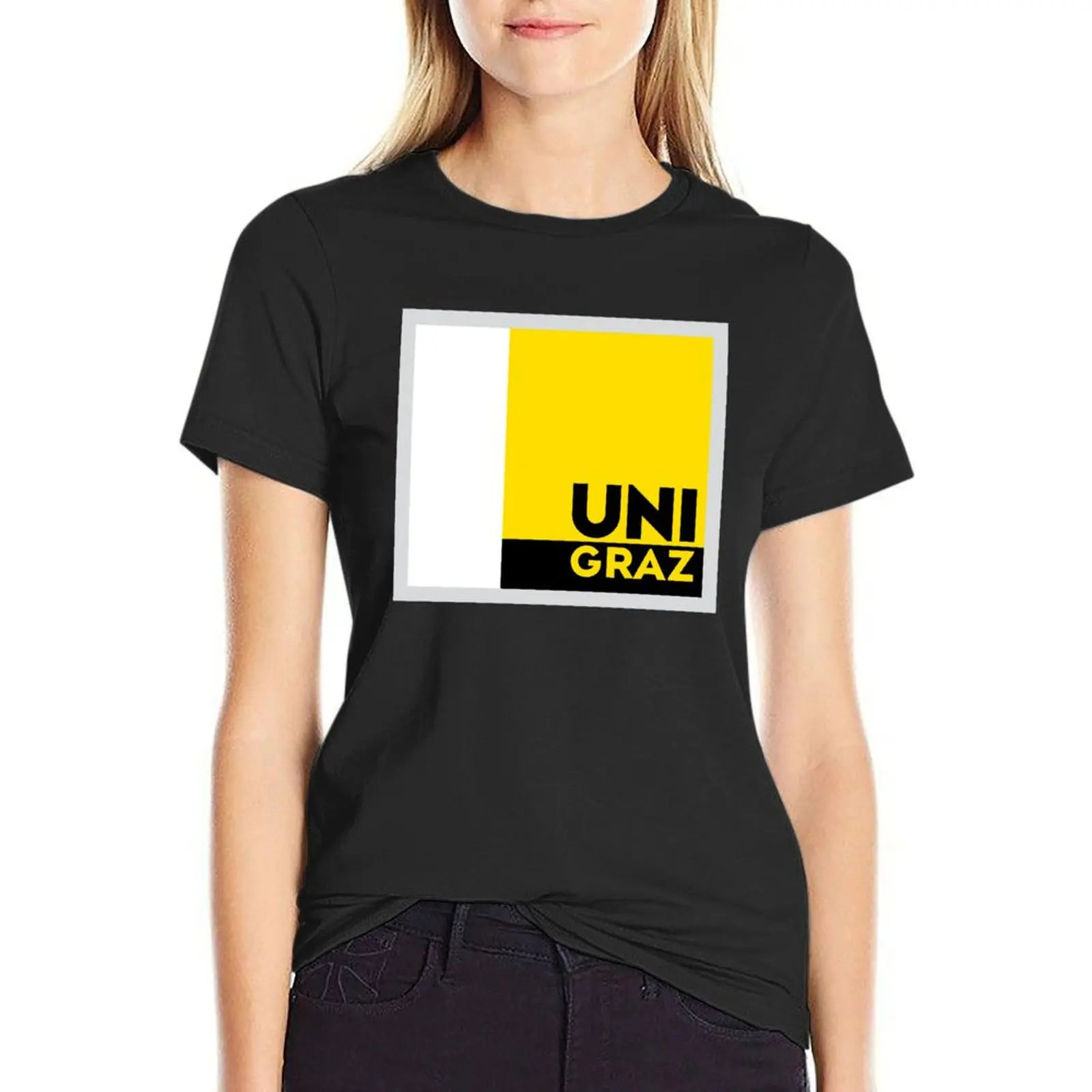 Universitt Graz logo T-Shirt summer top lady clothes new edition t-shirt dress for Women graphic
Universitt Graz logo T-Shirt summer top lady clothes new edition t-shirt dress for Women graphic