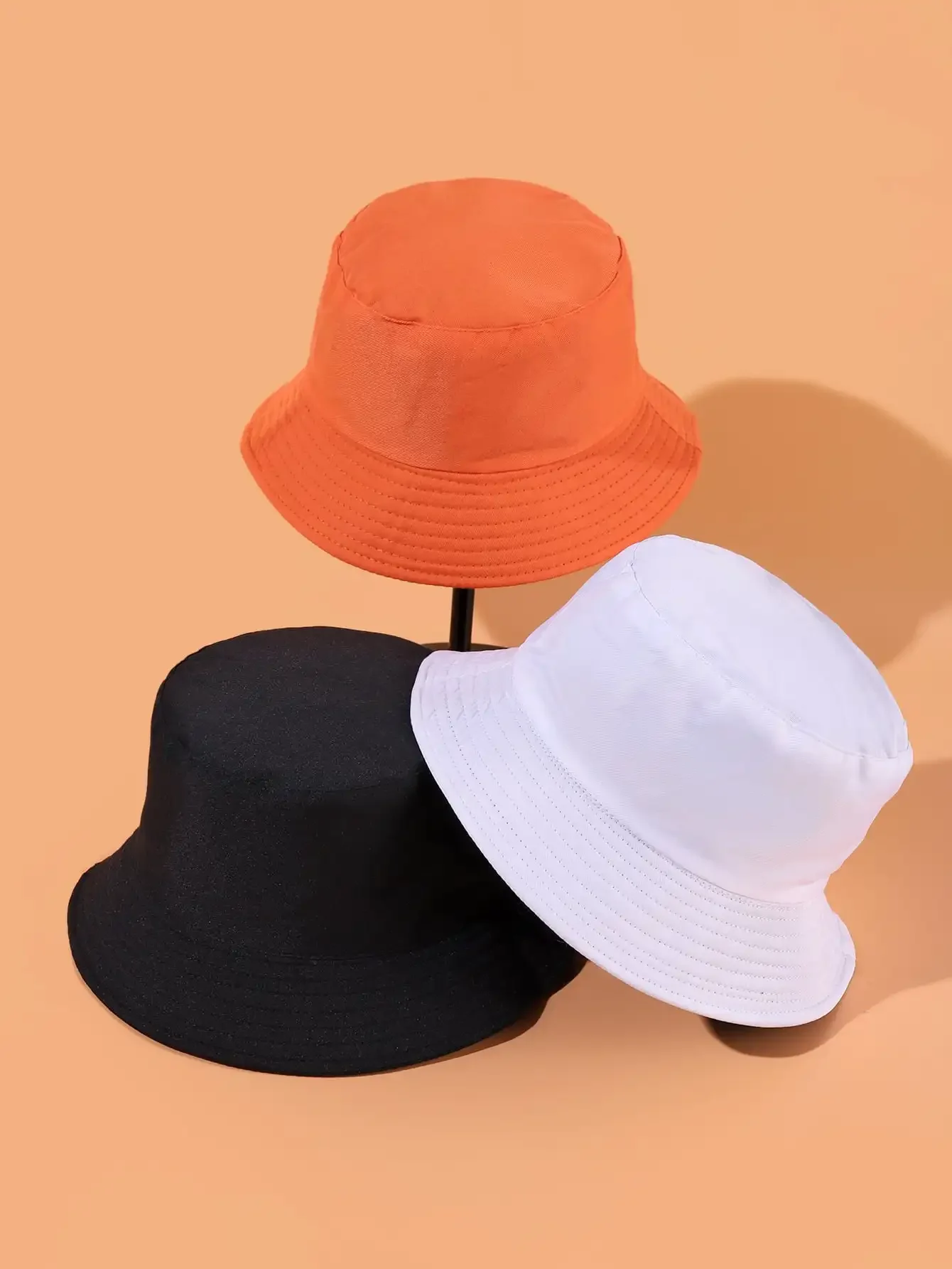 3pcs Solid Bucket Hat
3pcs Solid Bucket Hat