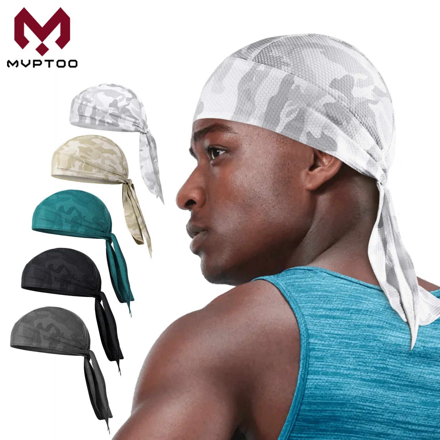 Quick-drying Bandana Hats Camo Breathable Beanies Cooling Cycling Helmet Liner Outdoor Sport Running Skull Cap Do Rags Headscarf
Quick-drying Bandana Hats Camo Breathable Beanies Cooling Cycling Helmet Liner Outdoor Sport Running Skull Cap Do Rags Headscarf