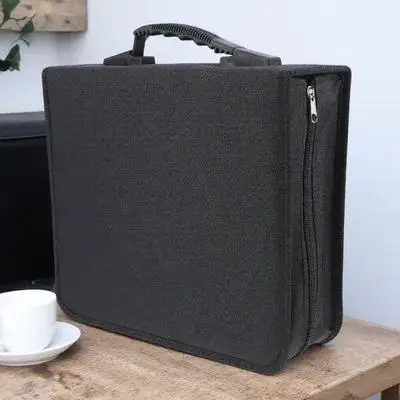 240 Capacity Oxford Cloth Cd Dvd Organizer Case Portable Storage Bag Handle Protective Dustproof Cd Case Dvd Organizer
240 Capacity Oxford Cloth Cd Dvd Organizer Case Portable Storage Bag Handle Protective Dustproof Cd Case Dvd Organizer