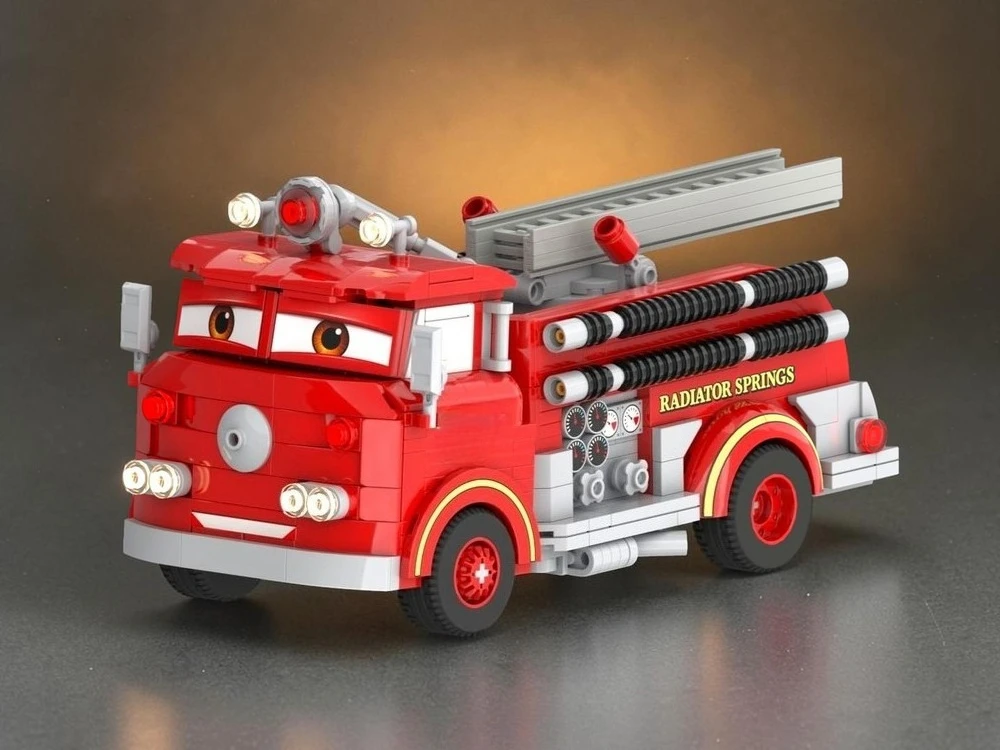 720pcs Cars Movie Red Fire Truck Model Building Blocks Diy Assembly Speed Series City Champion Supercar Toys Gifts
720pcs Cars Movie Red Fire Truck Model Building Blocks Diy Assembly Speed Series City Champion Supercar Toys Gifts