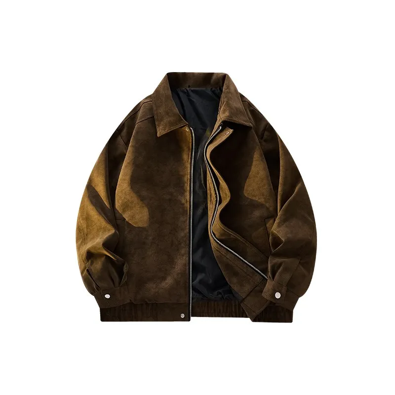 Autumn Winter Loose Fit Retro American Sle Leather Jaet Men's Biker Casual Wear Couple's Coat Seven Sve ort Length
Autumn Winter Loose Fit Retro American Sle Leather Jaet Men's Biker Casual Wear Couple's Coat Seven Sve ort Length