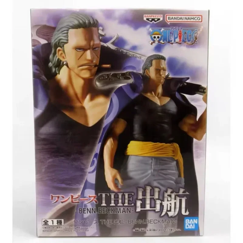 In stock Original Bandai One Piece The Shukko Benn Beckman Anime Action Figure model Toys desktop Ornament Birthday Gifts17cm
In stock Original Bandai One Piece The Shukko Benn Beckman Anime Action Figure model Toys desktop Ornament Birthday Gifts17cm