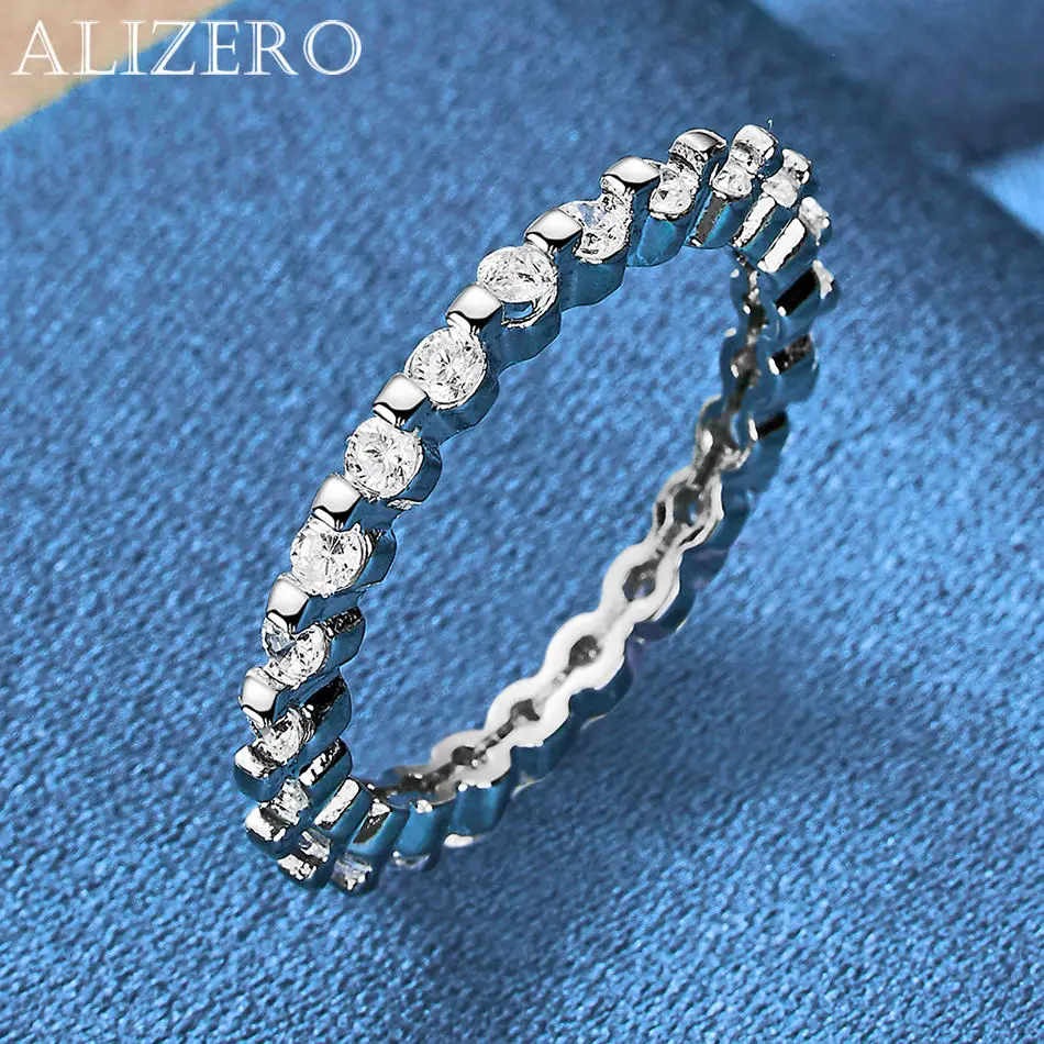 ALIZERO 925 Sterling Silver Ring Full Zirconia Ring For Women Wedding Band Engagement Gifts Fashion Party Charm Jewelry
ALIZERO 925 Sterling Silver Ring Full Zirconia Ring For Women Wedding Band Engagement Gifts Fashion Party Charm Jewelry