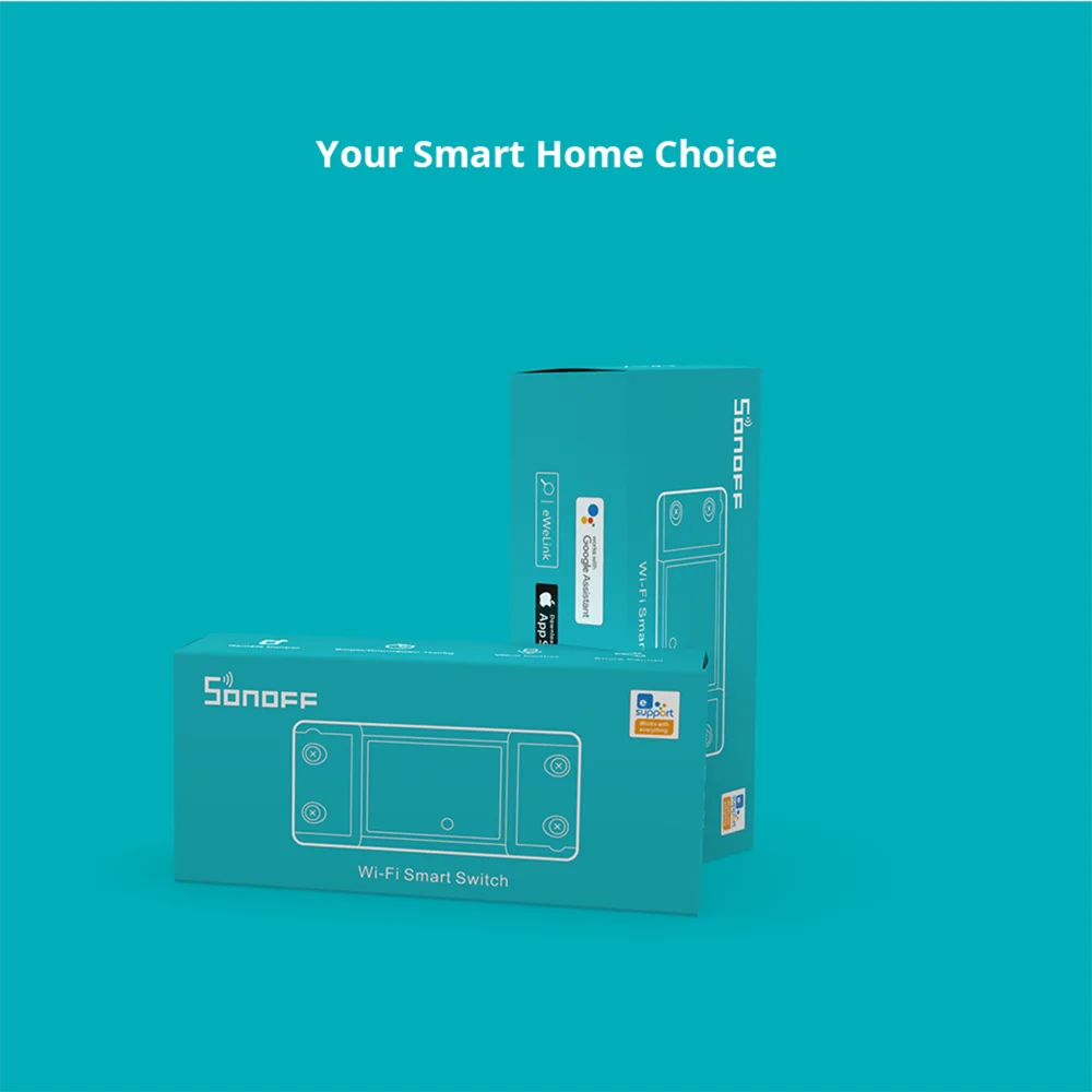 Smart Switch 1-10Pcs SONOFF RFR2 WiFi Support RF 433MHz Control For Smart Home Works with Alexa and Google Home Automation
Smart Switch 1-10Pcs SONOFF RFR2 WiFi Support RF 433MHz Control For Smart Home Works with Alexa and Google Home Automation