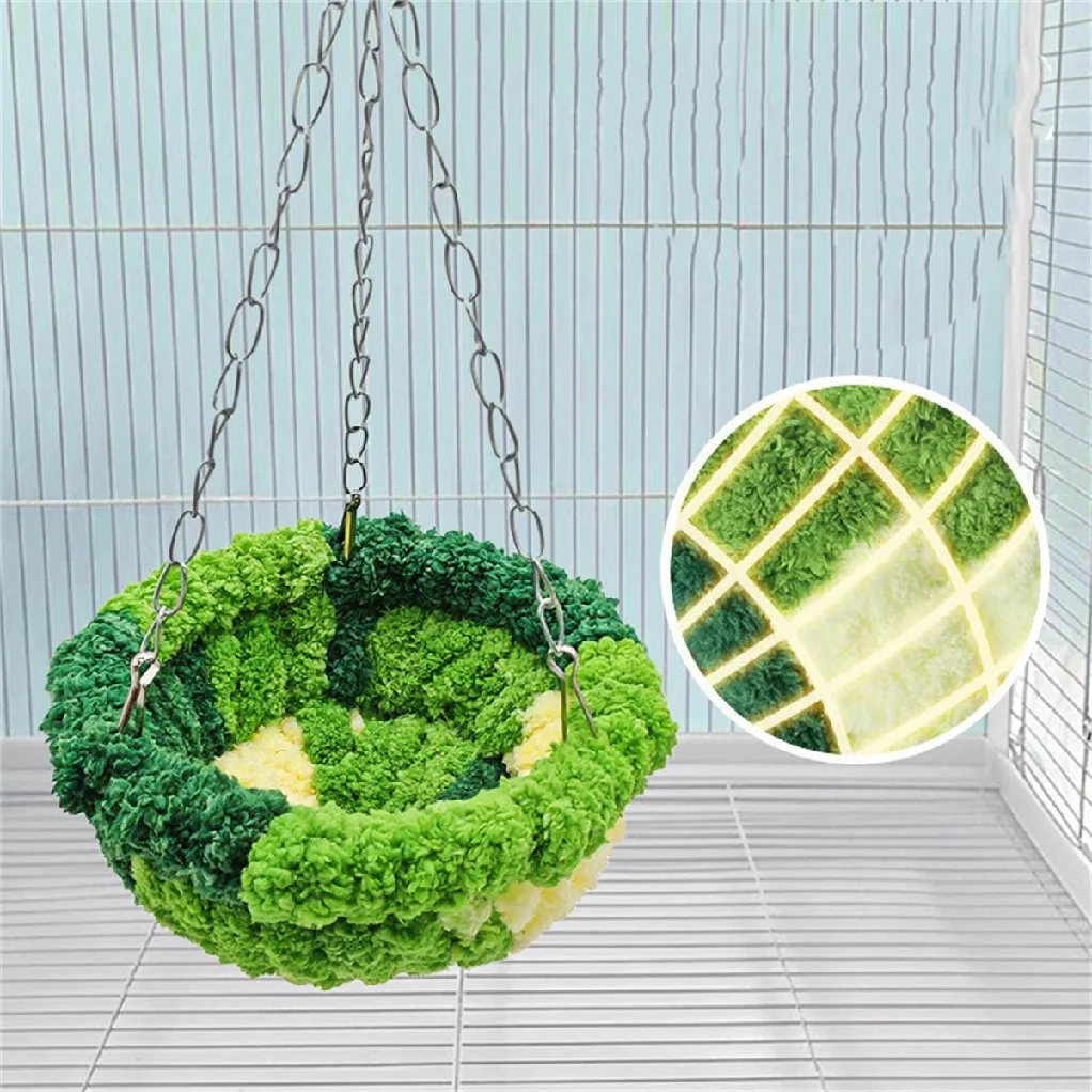 1 Parrot Nest Bird Nest Sleeping Nest Forest-Style Hammock Bird Cage Hanging Nest Plush Nest Small Bird Supplies Swing Warm Bird
1 Parrot Nest Bird Nest Sleeping Nest Forest-Style Hammock Bird Cage Hanging Nest Plush Nest Small Bird Supplies Swing Warm Bird