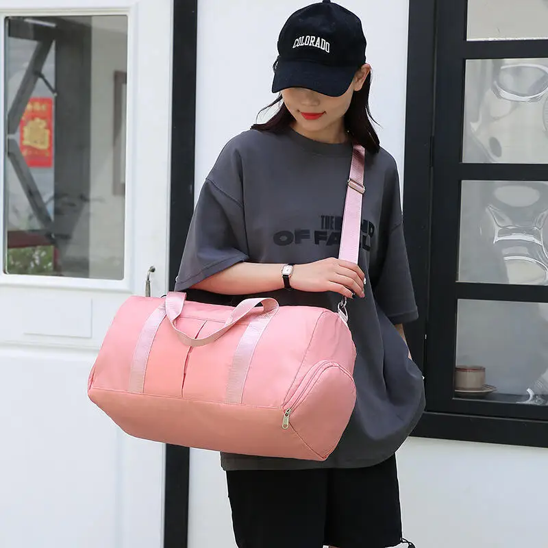 Portable Girl Short Distance Travel Yoga Bag Female Dry Wet Separation Suitcase Water Repellent Sports Bag One Shoulder
Portable Girl Short Distance Travel Yoga Bag Female Dry Wet Separation Suitcase Water Repellent Sports Bag One Shoulder
