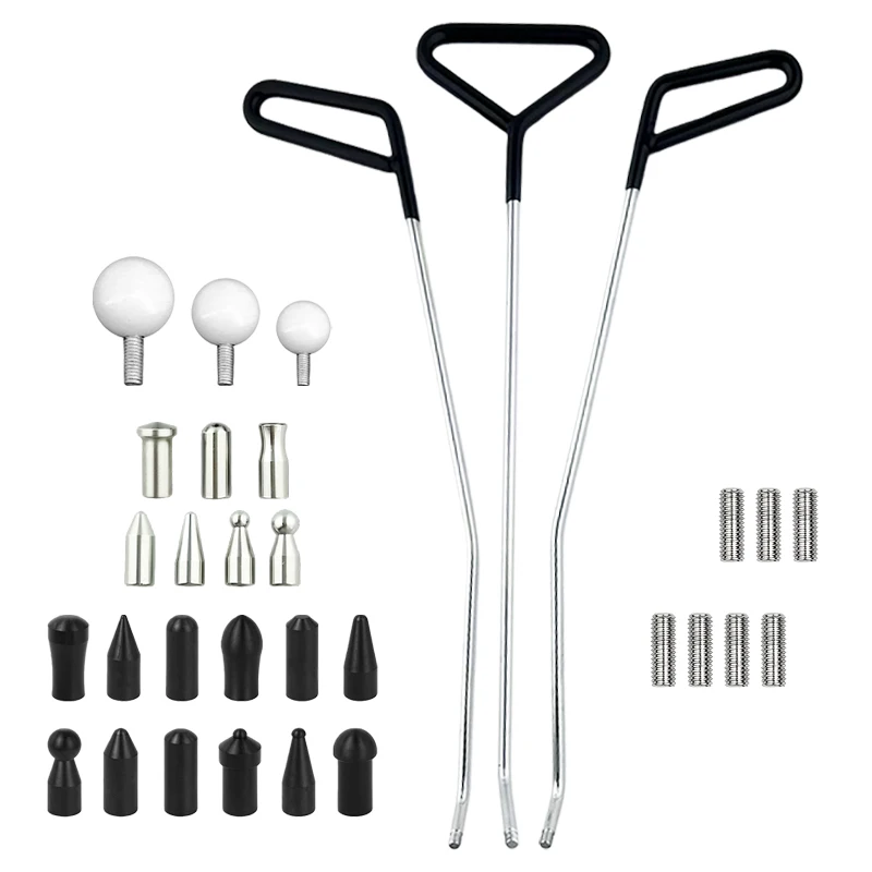 Комплект лом для ремонта вмятин автомобиля, без покраски, инструмент для ремонта повреждений, крючки, комплект для ремонта вмятин на кузове, материал из нержавеющей стали
Комплект лом для ремонта вмятин автомобиля, без покраски, инструмент для ремонта повреждений, крючки, комплект для ремонта вмятин на кузове, материал из нержавеющей стали