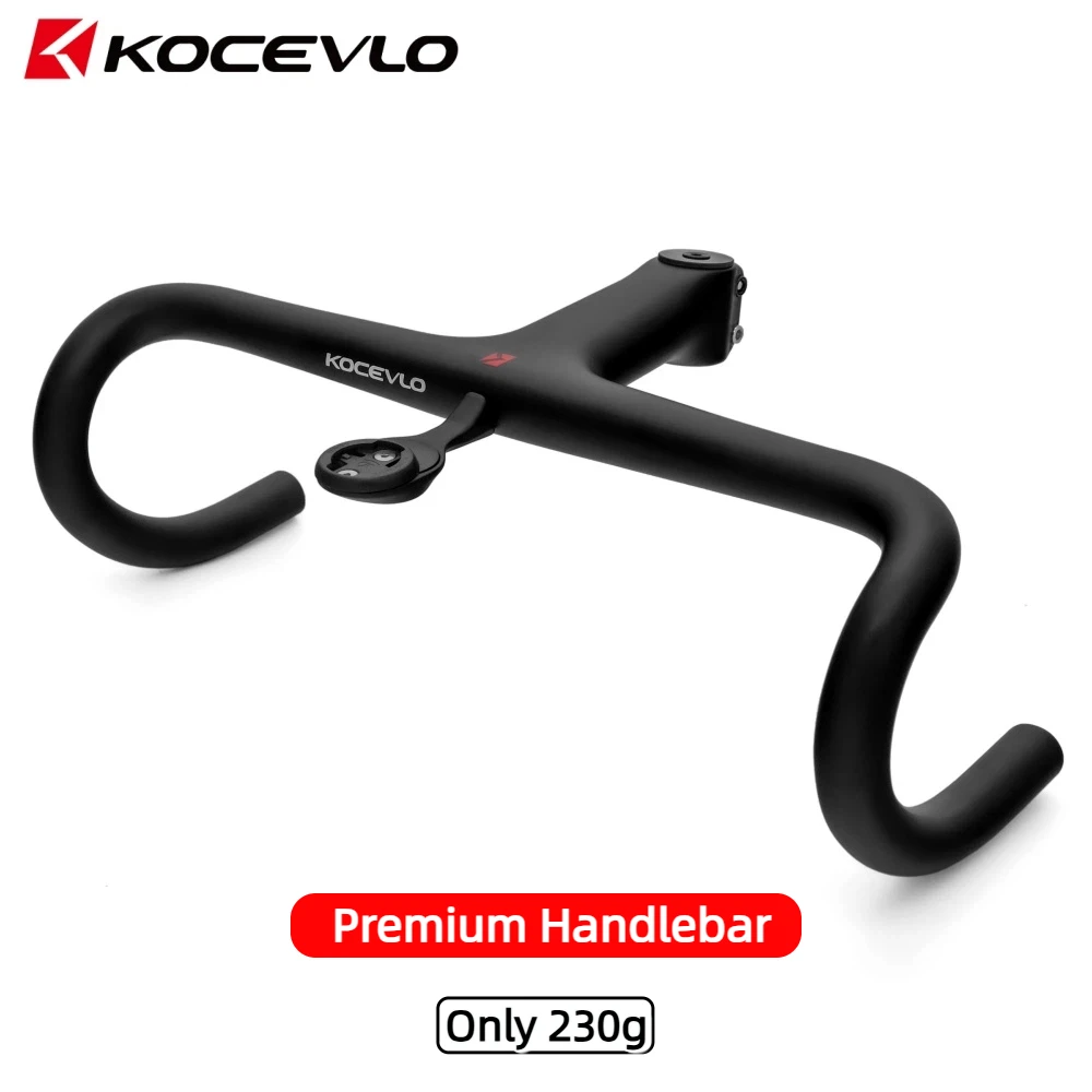 KOCEVLO Road Bike Carbon Fiber Stem Manillar Integratedo Bicycle Handlebar Ultralight 230g For 28.6mm With Spacers,Einlenker
KOCEVLO Road Bike Carbon Fiber Stem Manillar Integratedo Bicycle Handlebar Ultralight 230g For 28.6mm With Spacers,Einlenker