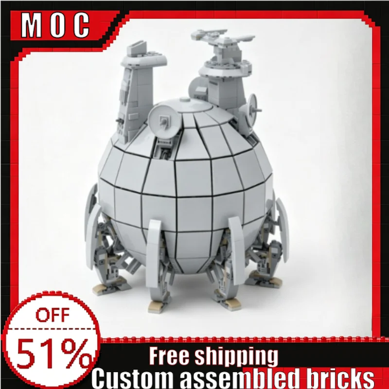 2127 Parts MOC Cosmic Alliance Core Vessel Building Blocks Model DIY Assembly Educational Toys Creative Collection Display Gifts
2127 Parts MOC Cosmic Alliance Core Vessel Building Blocks Model DIY Assembly Educational Toys Creative Collection Display Gifts