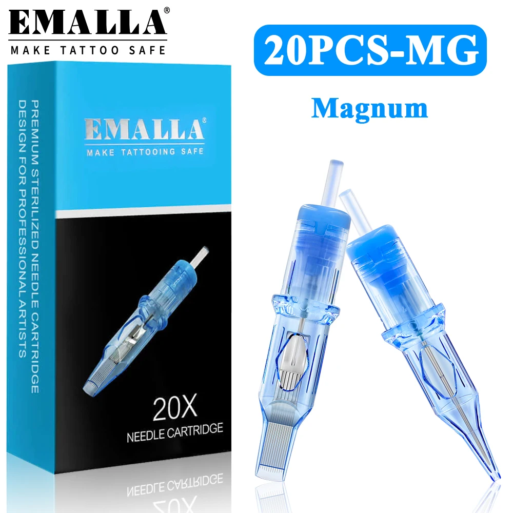 20pcs EMALLA ELIOT Tattoo Cartridge Needles Disposable Sterilize Tattoo Needles MG Magnum for Cartridge Tattoo Machine Supply
20pcs EMALLA ELIOT Tattoo Cartridge Needles Disposable Sterilize Tattoo Needles MG Magnum for Cartridge Tattoo Machine Supply