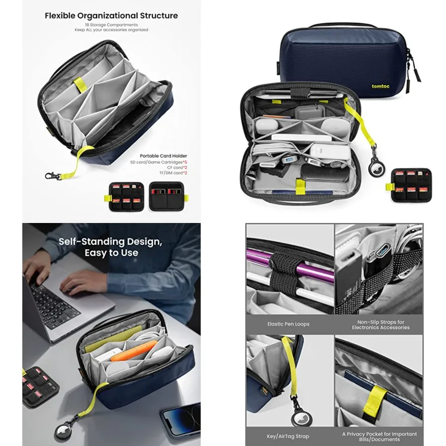 Electronic Organizer Acceory Tech Pouch for acBook Charger, Cable, Power Bank, Hard Drive, Cord, Water-reitant torage Bag with
Electronic Organizer Acceory Tech Pouch for acBook Charger, Cable, Power Bank, Hard Drive, Cord, Water-reitant torage Bag with