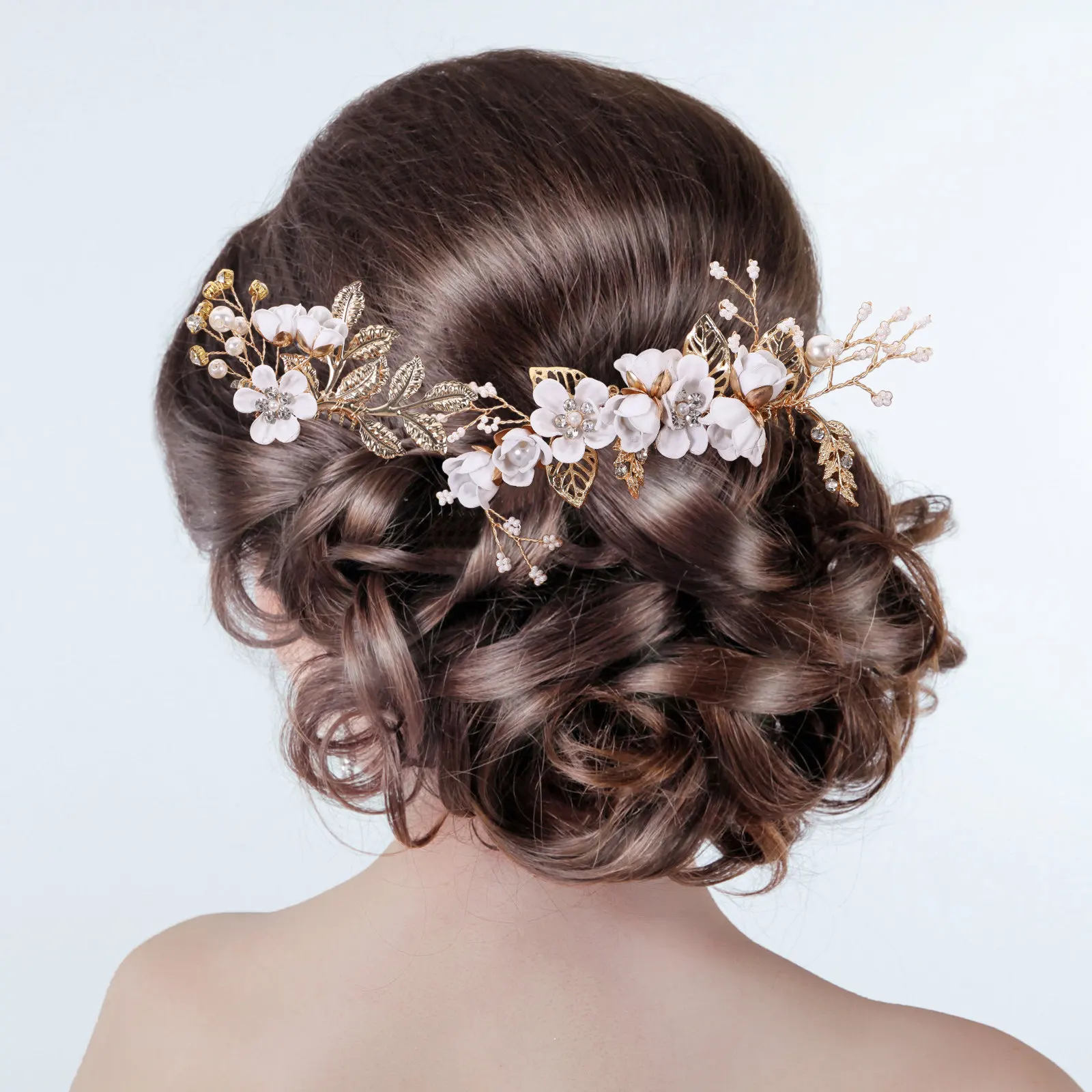 4Pcs Bridal New Bride Hair Accessories Flower Comb Stick Pin Wedding Headpiece Charming Hair Decor Bridal Headpiece
4Pcs Bridal New Bride Hair Accessories Flower Comb Stick Pin Wedding Headpiece Charming Hair Decor Bridal Headpiece