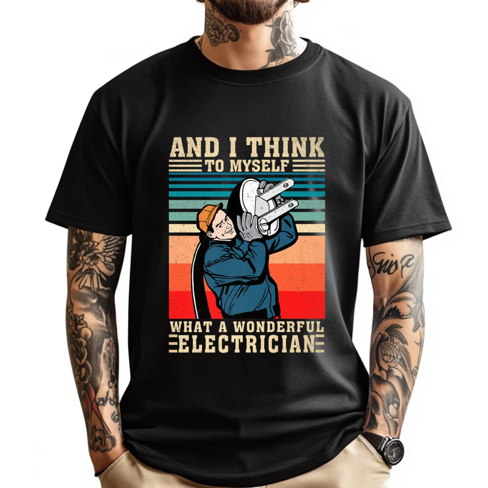 Power Electrician Cotton Graphic Tees Oversized T Shirt Men Print Streetwear Gifts For Men Luxury Designer Clothes
Power Electrician Cotton Graphic Tees Oversized T Shirt Men Print Streetwear Gifts For Men Luxury Designer Clothes