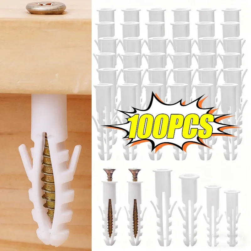 100 шт., пластиковая расширительная труба, колонна, бетонный якорь, настенная заглушка, белый домашний сад, винт для самостоятельного изготовления, крепеж для расширительных трубок
100 шт., пластиковая расширительная труба, колонна, бетонный якорь, настенная заглушка, белый домашний сад, винт для самостоятельного изготовления, крепеж для расширительных трубок