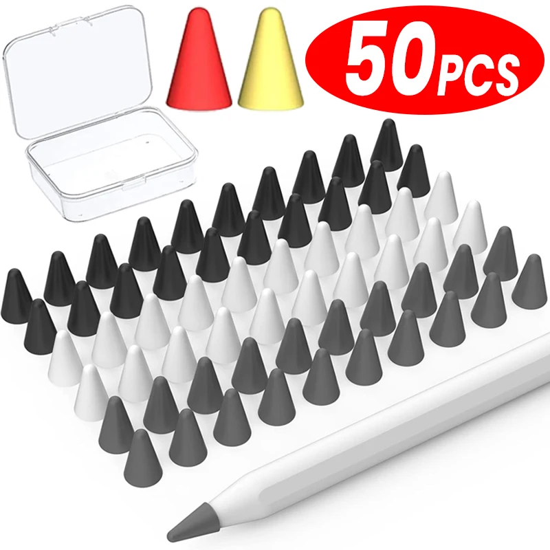 Silicone Touch Pen Nib Case Tip Cover Replacement Pen Nib For Apple Pencil 1st/2nd Touchscreen Stylus Pen Nib Tip Protector Cap
Silicone Touch Pen Nib Case Tip Cover Replacement Pen Nib For Apple Pencil 1st/2nd Touchscreen Stylus Pen Nib Tip Protector Cap