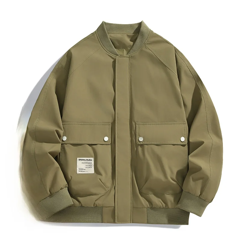 New 2026 Men's Baseball Jacket Casual Business Outerwear Standard Fit Autumn Workwear Youth Fashion Polyester Fiber
New 2026 Men's Baseball Jacket Casual Business Outerwear Standard Fit Autumn Workwear Youth Fashion Polyester Fiber