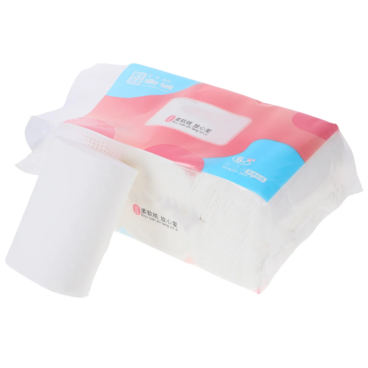 6 Rolls Soft Coreless Toilet Paper Wood Pulp Durable Essential for Home Office Family Use Toilet Roll Tissue Paper
6 Rolls Soft Coreless Toilet Paper Wood Pulp Durable Essential for Home Office Family Use Toilet Roll Tissue Paper