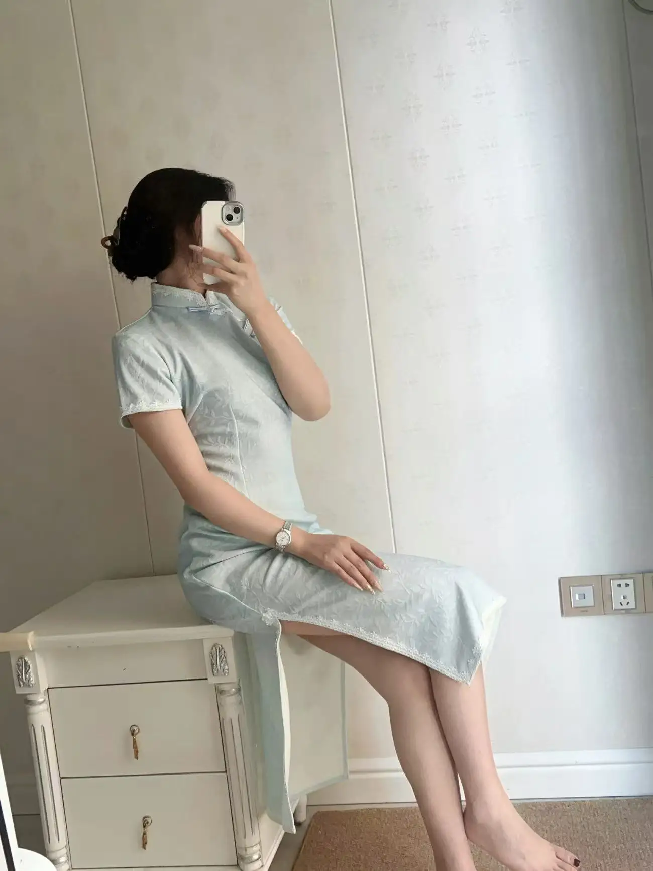 New Qipao Dress Slim Fit, Chinese Style Waist Defining, 2026 Modern Cheongsam Long Dress Daily Elegant Gown Chinese Clothing
New Qipao Dress Slim Fit, Chinese Style Waist Defining, 2026 Modern Cheongsam Long Dress Daily Elegant Gown Chinese Clothing