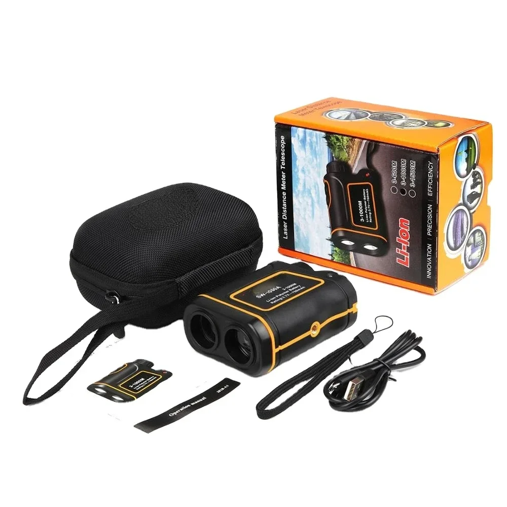 Sndway New Launch Laser Rangefinder 6x Telescope Laser Distance Meter 1000m Range Finder For Hunting/golf/sport/engineer
Sndway New Launch Laser Rangefinder 6x Telescope Laser Distance Meter 1000m Range Finder For Hunting/golf/sport/engineer