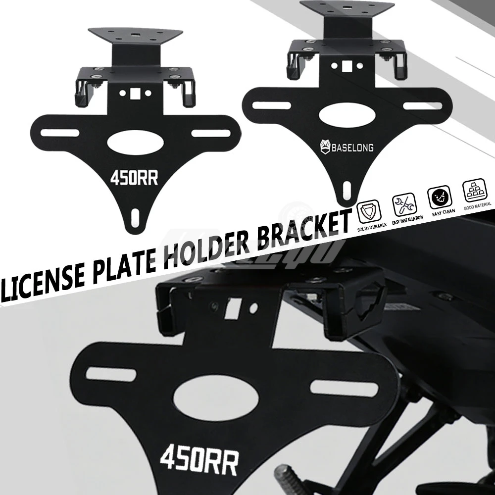 Motorcycle License Plate Relocation Bracket LED Fender Eliminator Kit Accessories For Kove 450RR RR 450 rr 450-RR 2024 2025 2026
Motorcycle License Plate Relocation Bracket LED Fender Eliminator Kit Accessories For Kove 450RR RR 450 rr 450-RR 2024 2025 2026