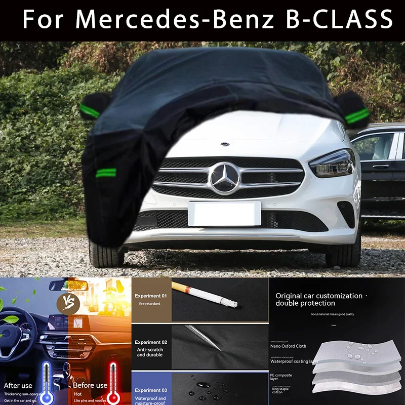 For Mercedes-Benz B-CLASS Outdoor Protection Full Car Covers Snow Cover Sunshade Waterproof Dustproof Exterior Car accessories
For Mercedes-Benz B-CLASS Outdoor Protection Full Car Covers Snow Cover Sunshade Waterproof Dustproof Exterior Car accessories