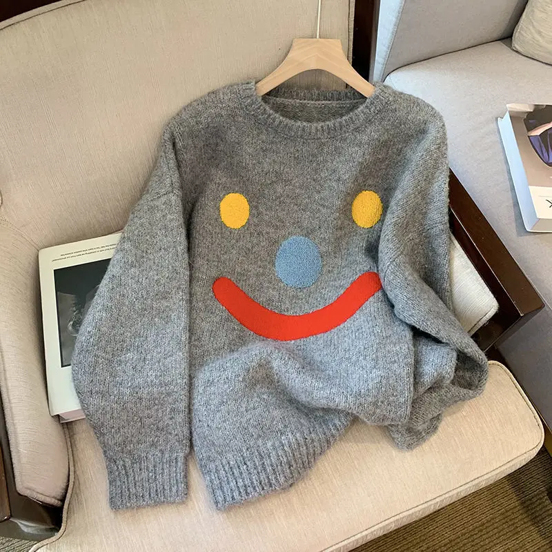 Small Snowman Smiles Sweater Pullover Women Winter 2023 New Loose Slimming Design Sexy Korean Head Long Sleeve O Neck Sweater
Small Snowman Smiles Sweater Pullover Women Winter 2023 New Loose Slimming Design Sexy Korean Head Long Sleeve O Neck Sweater