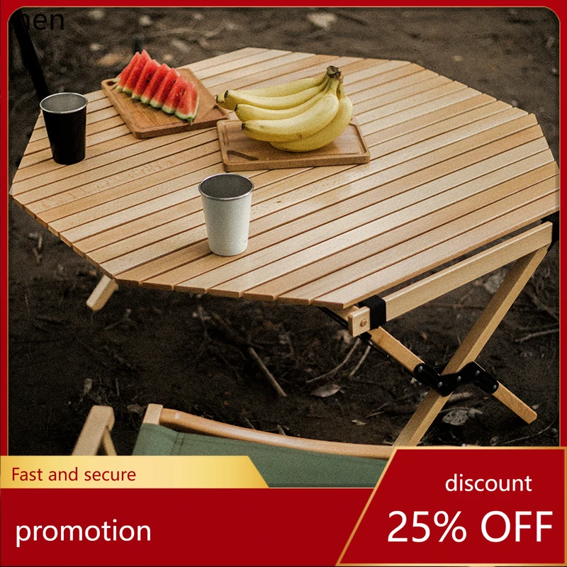 YFY Outdoor Folding Table Octagonal Egg Roll Table Camping Equipment Kit
YFY Outdoor Folding Table Octagonal Egg Roll Table Camping Equipment Kit