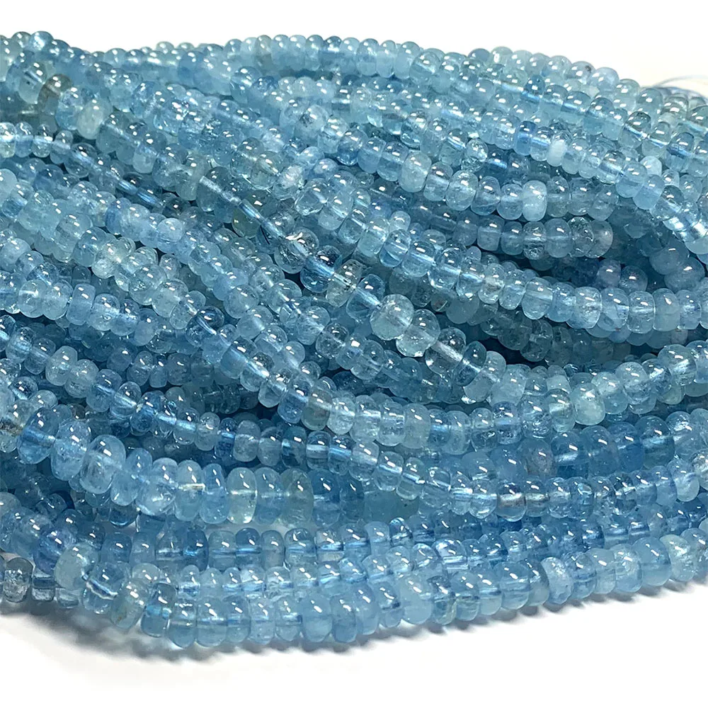 Veemake Natural Clear Blue Aquamarine Rondelle Loose Beads For Jewelry Making Gemstone Crystal DIY Necklace Bracelets 08440
Veemake Natural Clear Blue Aquamarine Rondelle Loose Beads For Jewelry Making Gemstone Crystal DIY Necklace Bracelets 08440