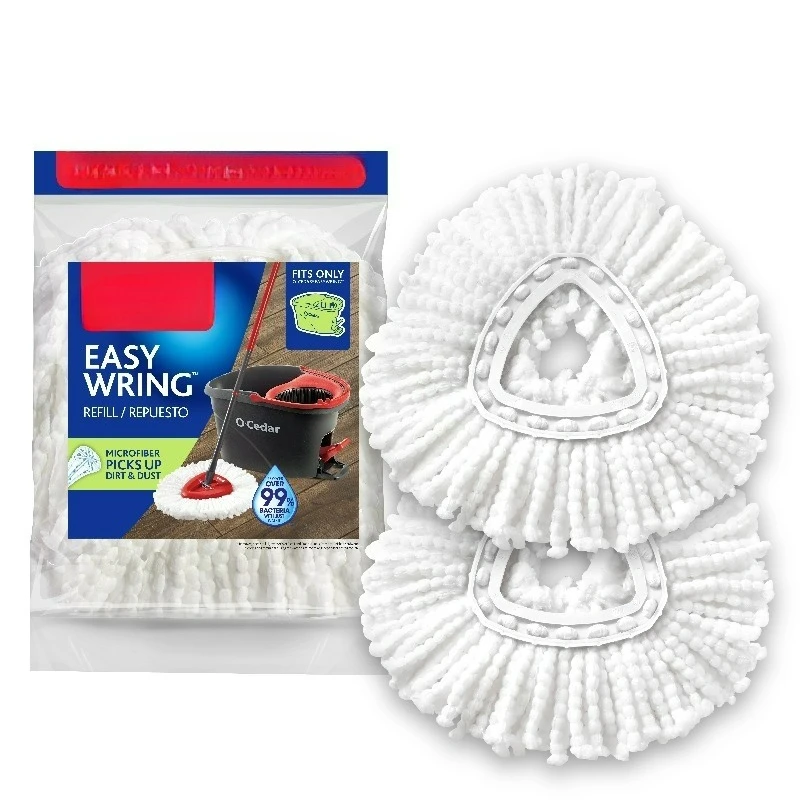 Spin Microfiber Mop Head Replacement, 2 Pack
Spin Microfiber Mop Head Replacement, 2 Pack