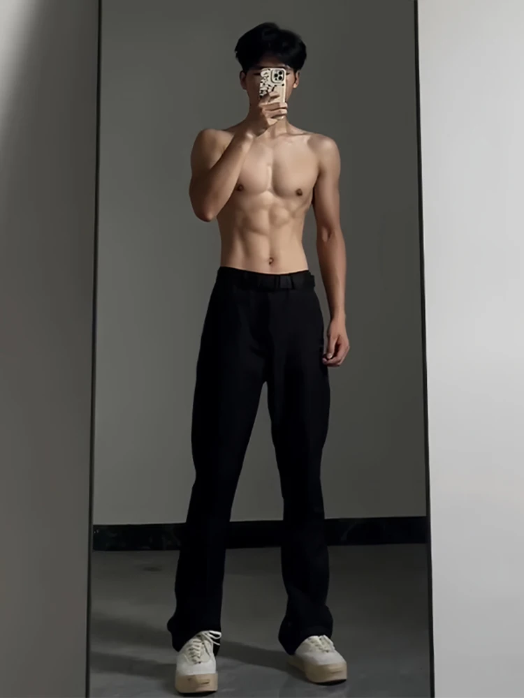 American Vibe Pure Bla High Street Jeans Men's Cleanfit Slim Straight Leg Micro Flared Pants Casual Youthful Sle
American Vibe Pure Bla High Street Jeans Men's Cleanfit Slim Straight Leg Micro Flared Pants Casual Youthful Sle